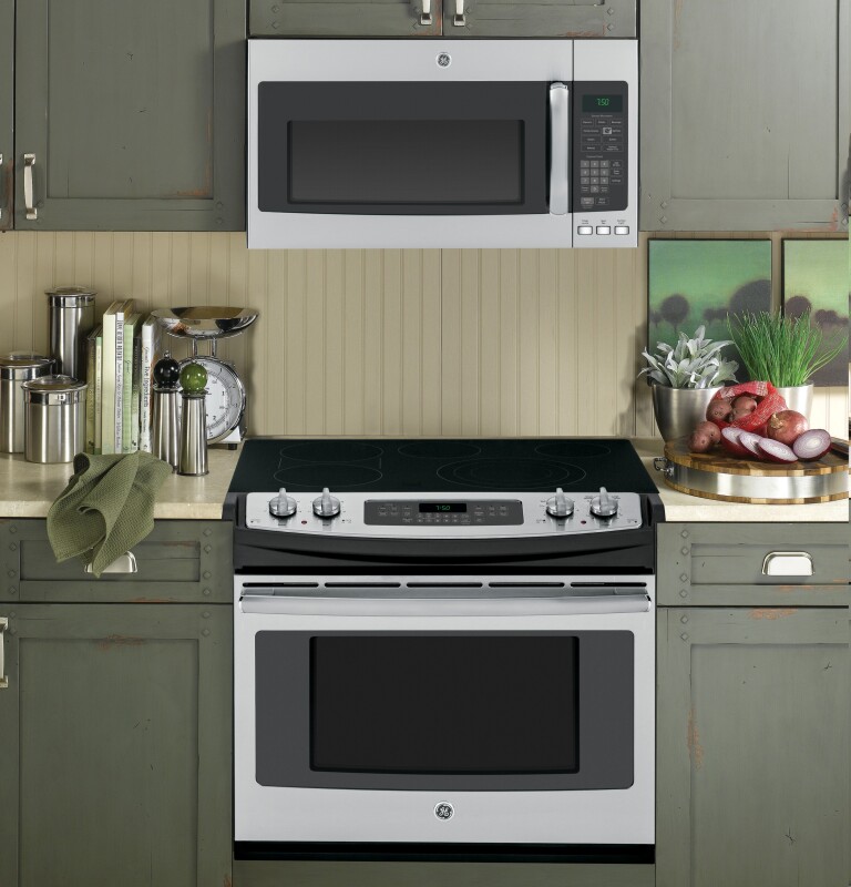 Series 1.9 Cu. Ft. Over-the-Range Sensor Microwave Oven JVM7195SFSS, product image 6 of 14