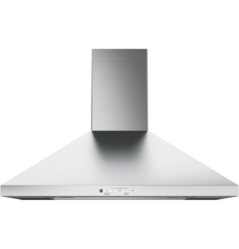 GE 30" Wall-Mount Pyramid Chimney Hood Stainless Steel JVW5301SJSS Picture 1