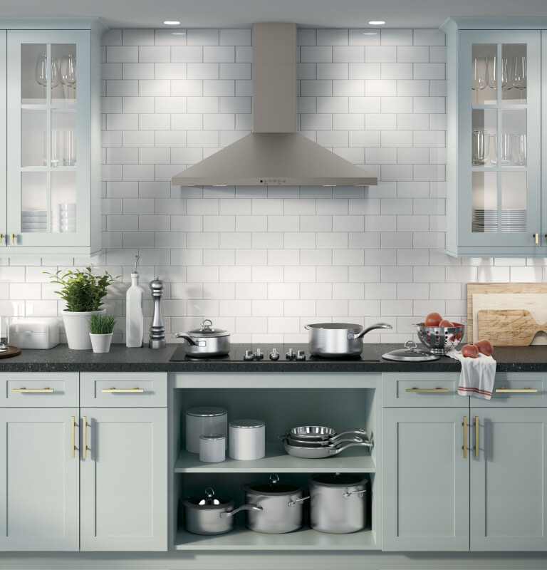 36" Wall-Mount Pyramid Chimney Hood view 2