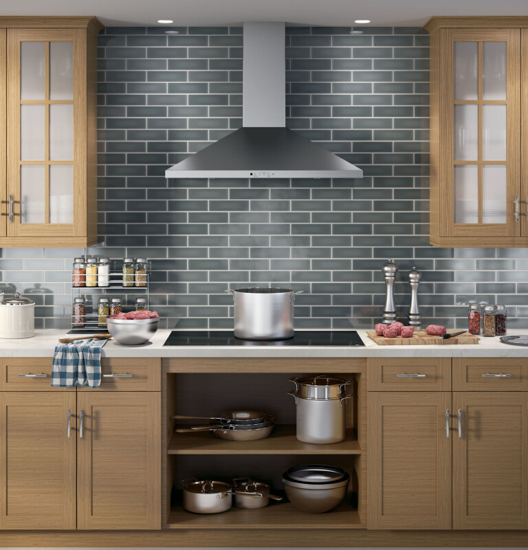 36" Wall-Mount Pyramid Chimney Hood view 2
