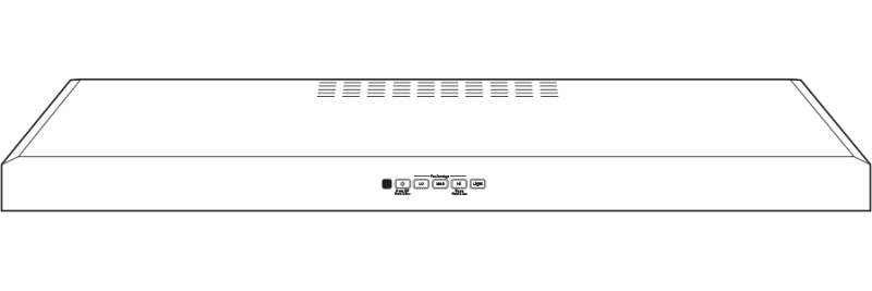 36" Under The Cabinet Hood JVX5360DJBB