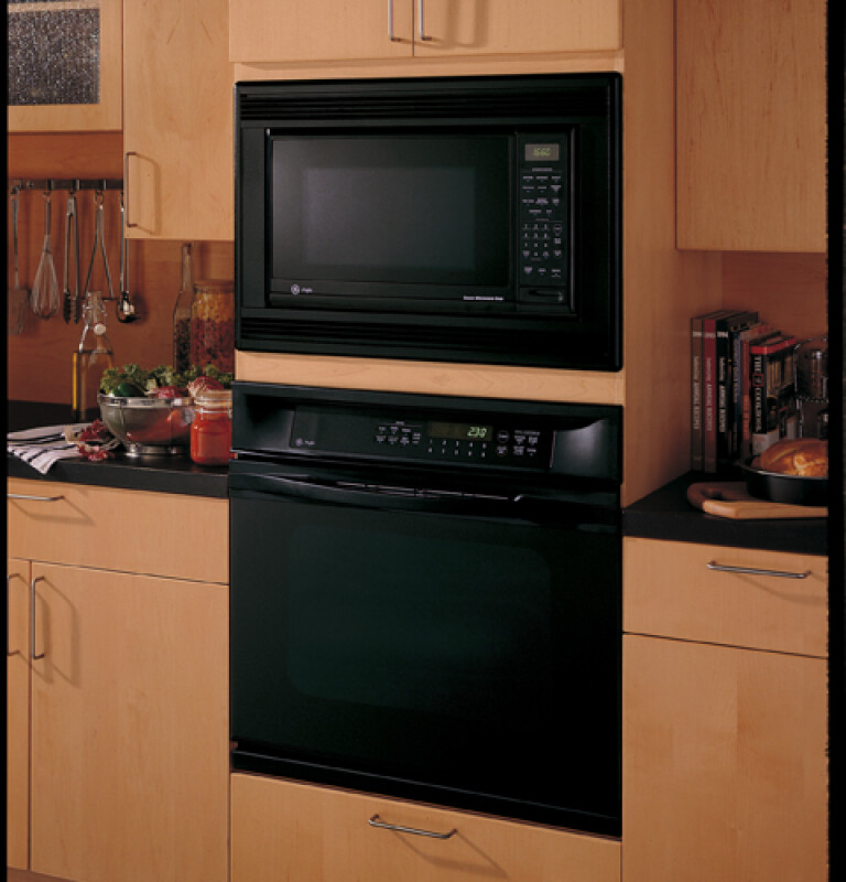 27" Trim Kit for 1.6 Cu. Foot Countertop Microwave Models - Black JX1527MBW