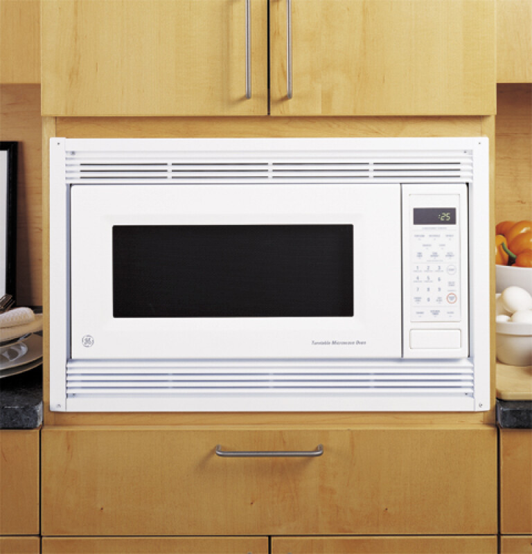 Deluxe Trim Kit for Countertop Microwave Ovens - Black JX827BN
