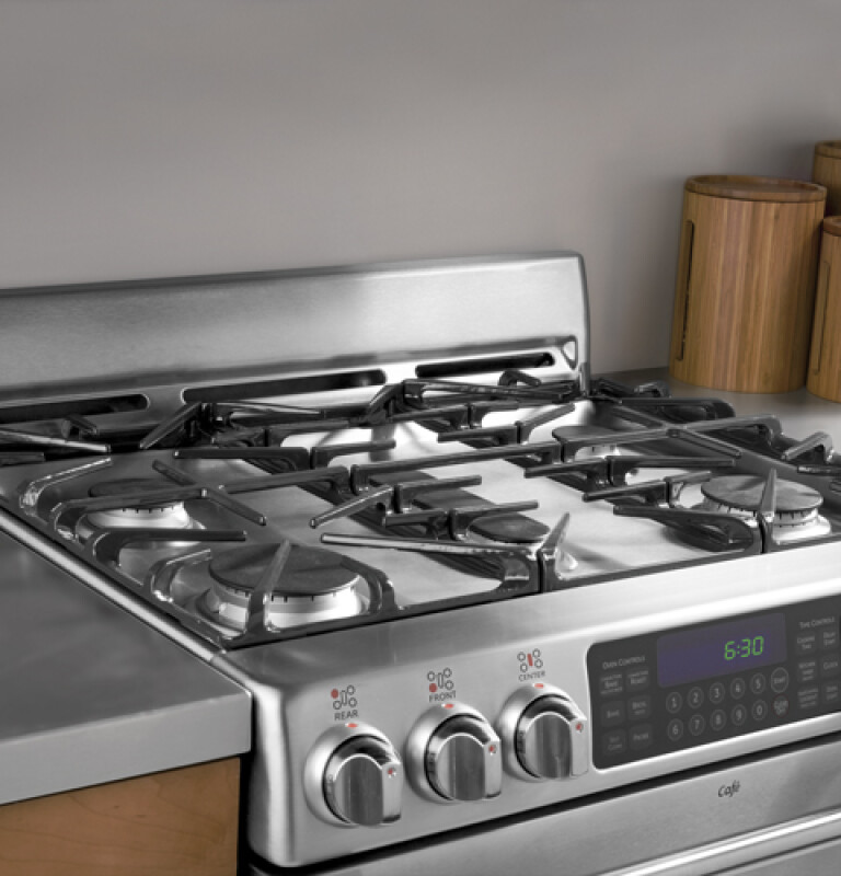 Gas range add on backsplash JXS80SS