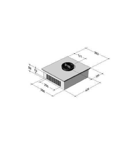 Accessory, Outdoor Motor for JV752, JV755 hoods.1000m3 Capacity JXV7MEV