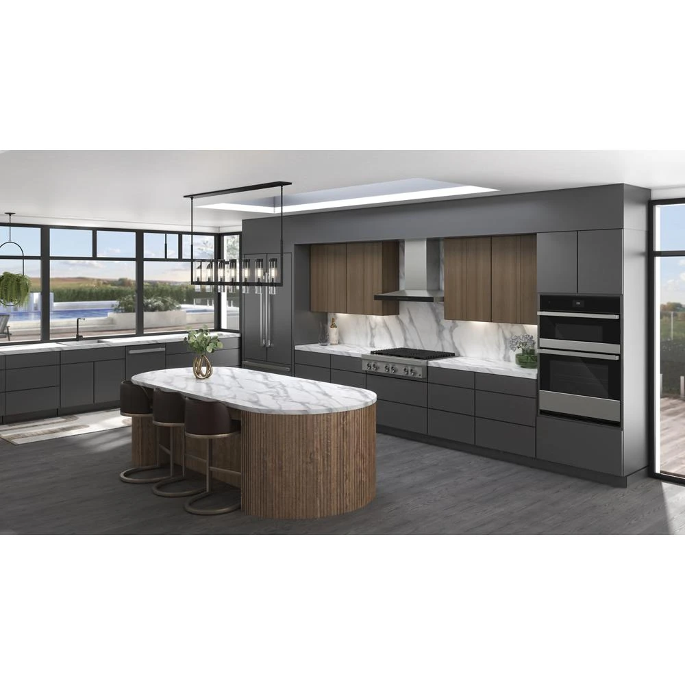 Lustre Stainless 36" Pyramid Style Canopy Wall Hood JXW8536HS