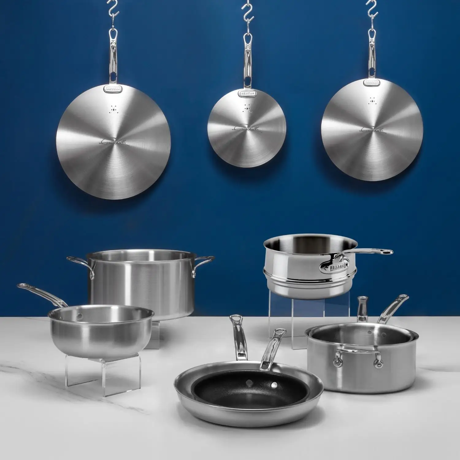 Commercial Clad Stainless Steel 10-Piece Cookware Set K09733