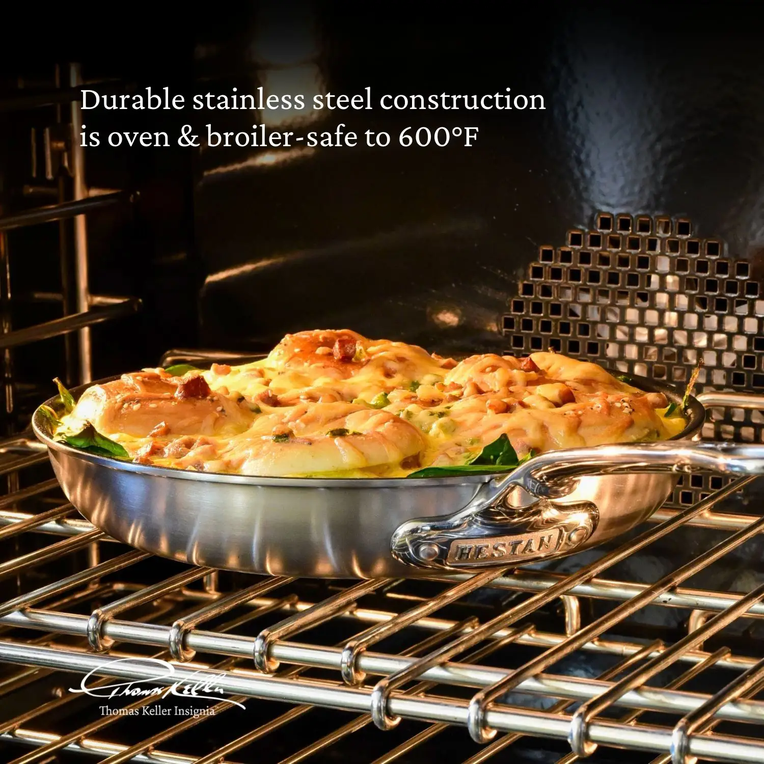 Commercial Clad Stainless Steel 10-Piece Cookware Set K09733