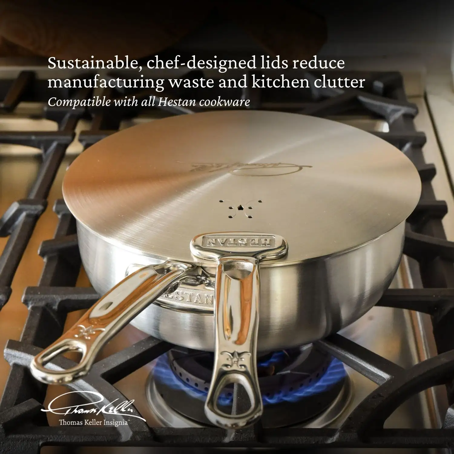 Commercial Clad Stainless Steel 10-Piece Cookware Set K09733