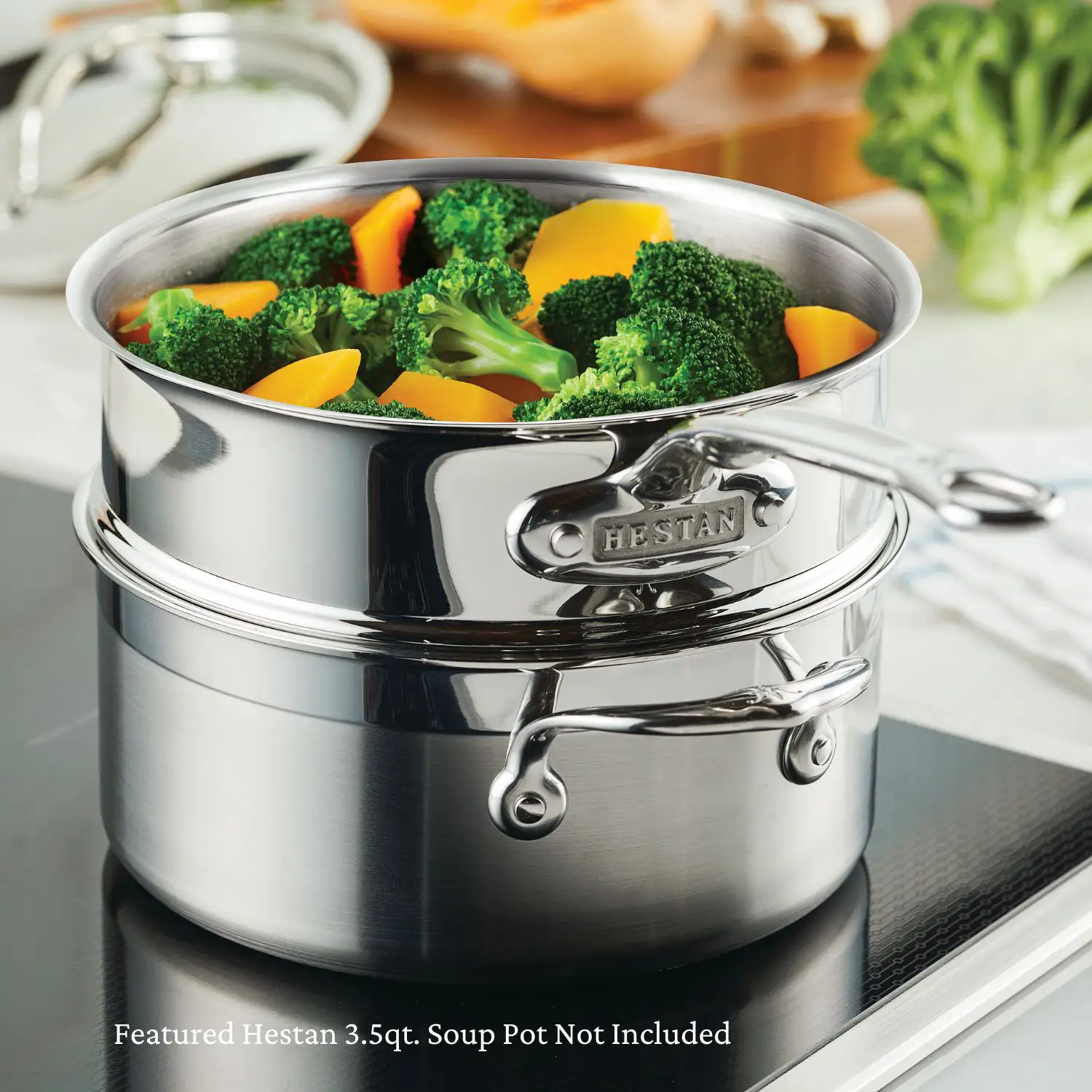 Commercial Clad Stainless Steel 10-Piece Cookware Set K09733