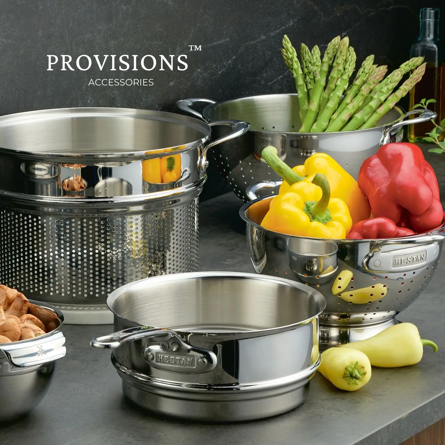 Commercial Clad Stainless Steel 10-Piece Cookware Set K09733