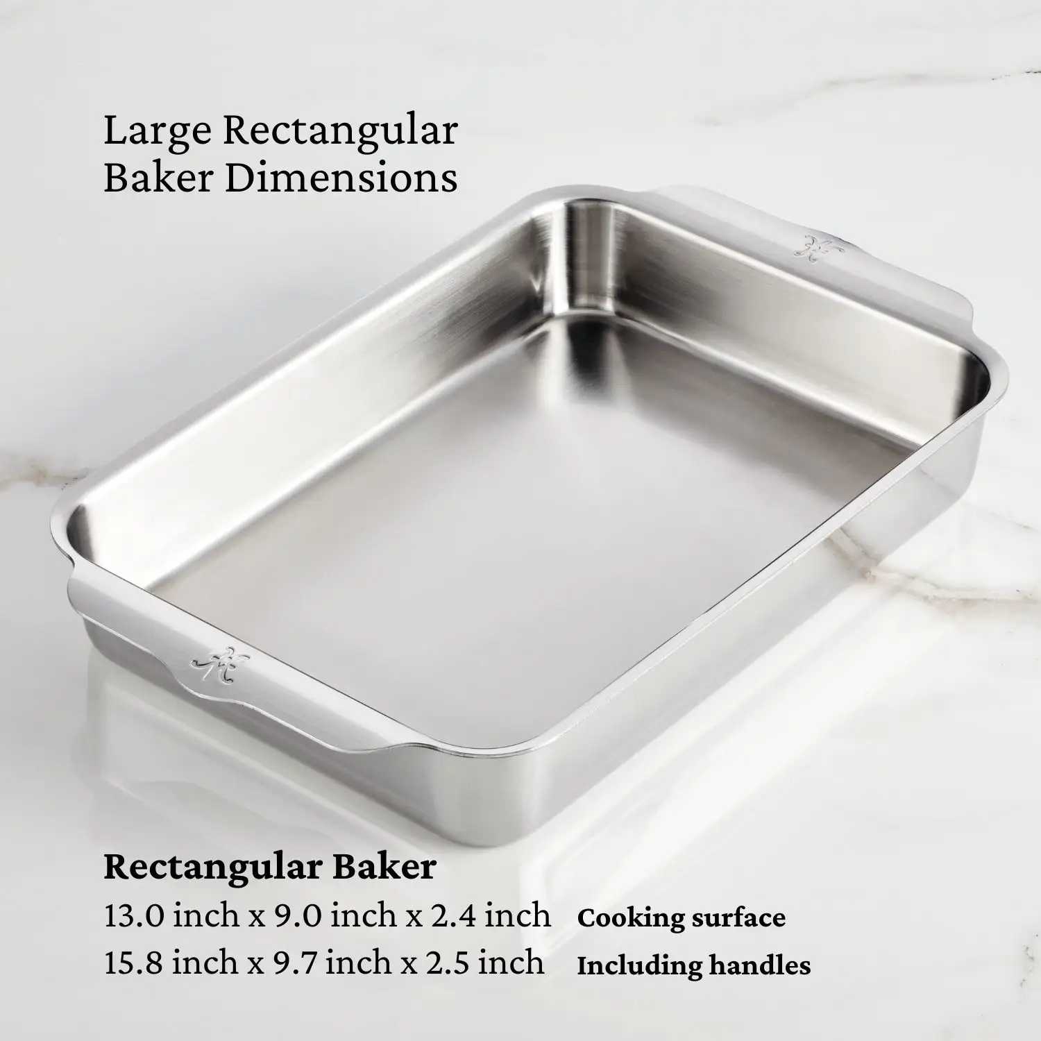 OvenBond Tri-ply Epicurean Stainless Steel 21-Piece Set K09735