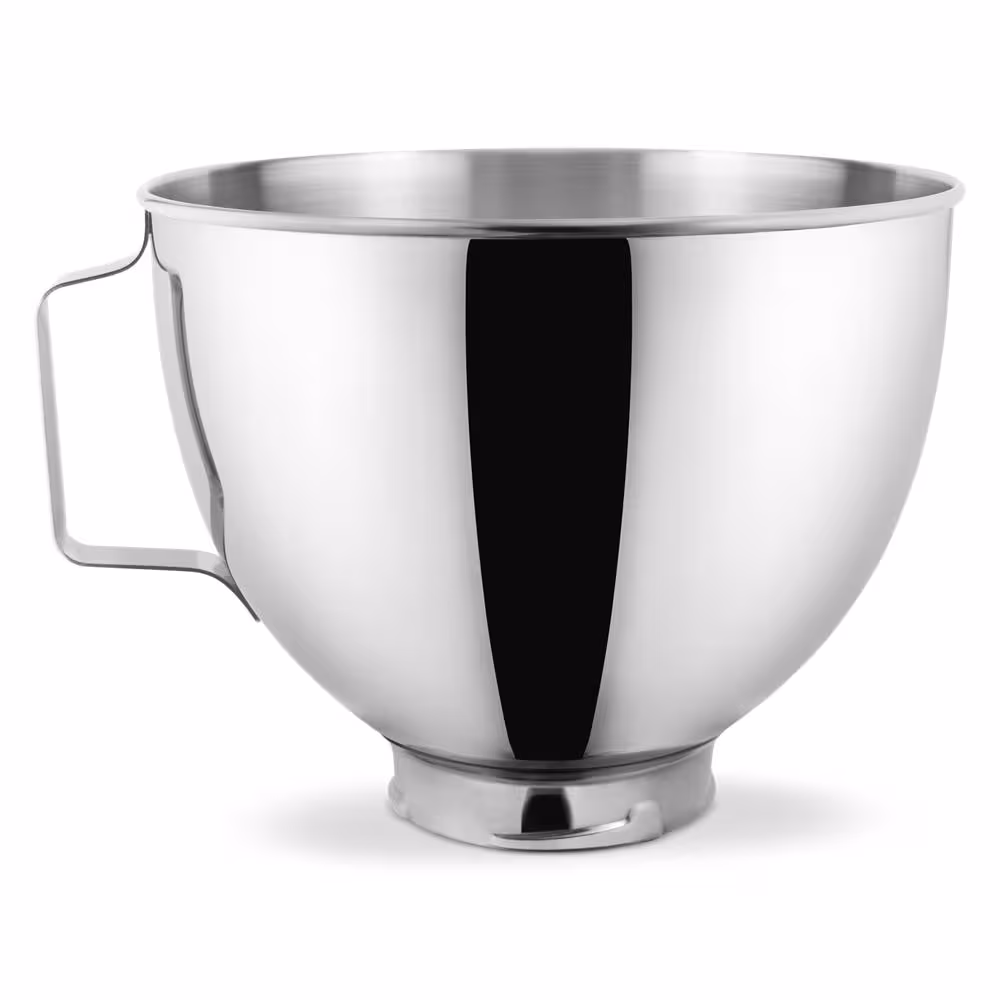 4.5 Quart Polished Stainless Steel Bowl with Handle K45SBWH