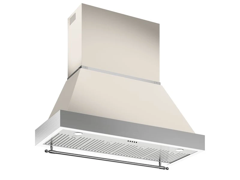 48 Wallmount Canopy and Base Hood, 1 motor 600 CFM K48HERTX