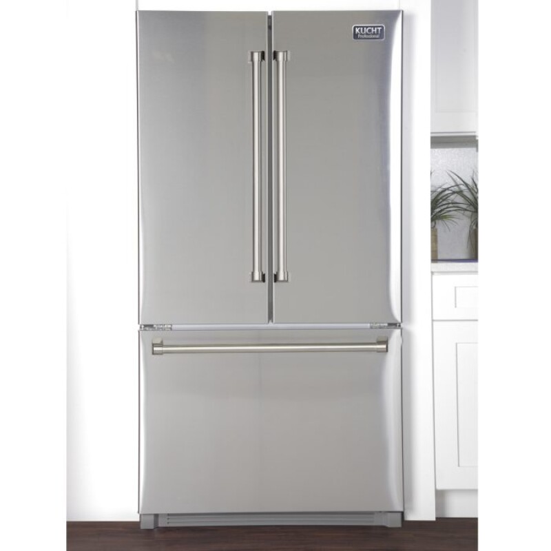 26.1 Cu. Ft. 36-Width Standard Depth French Door Refrigerator with Interior Ice Maker K748FDS