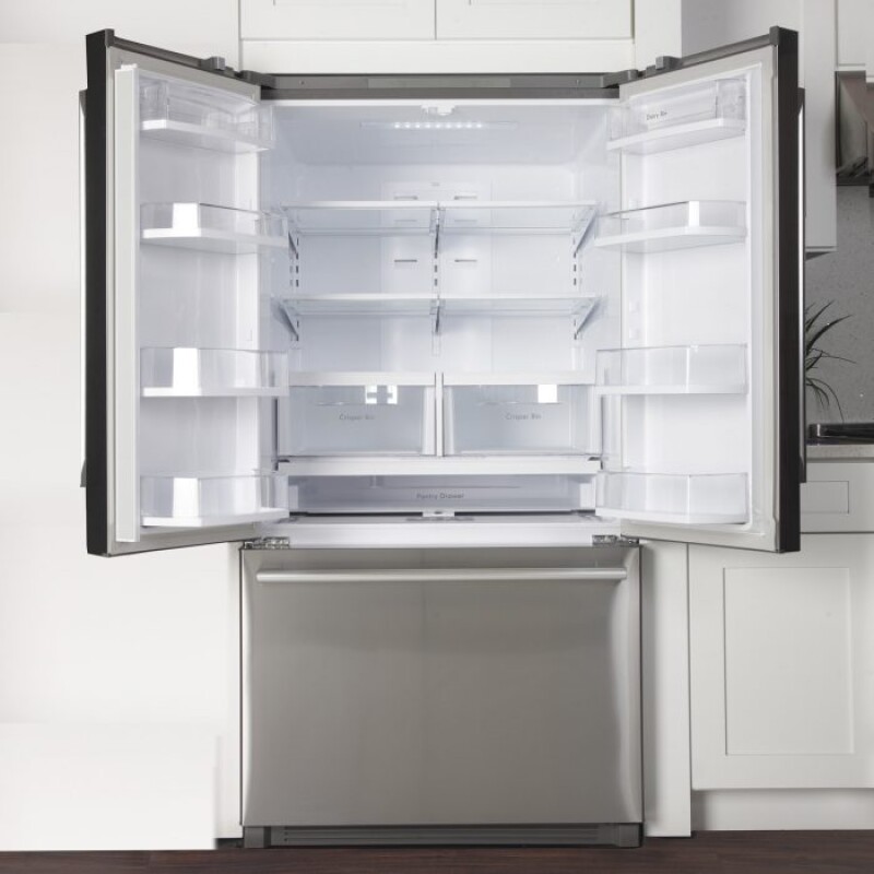 26.1 Cu. Ft. 36-Width Standard Depth French Door Refrigerator with Interior Ice Maker K748FDS