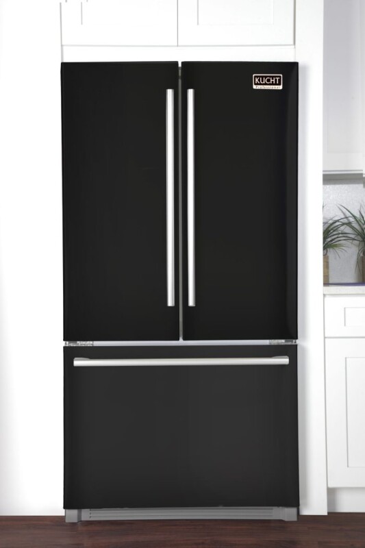 26.1 Cu. Ft. 36-Width Standard Depth French Door Refrigerator with Interior Ice Maker K748FDSK