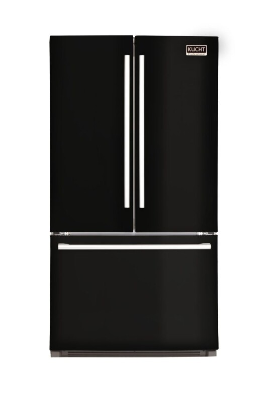 26.1 Cu. Ft. 36-Width Standard Depth French Door Refrigerator with Interior Ice Maker K748FDSK