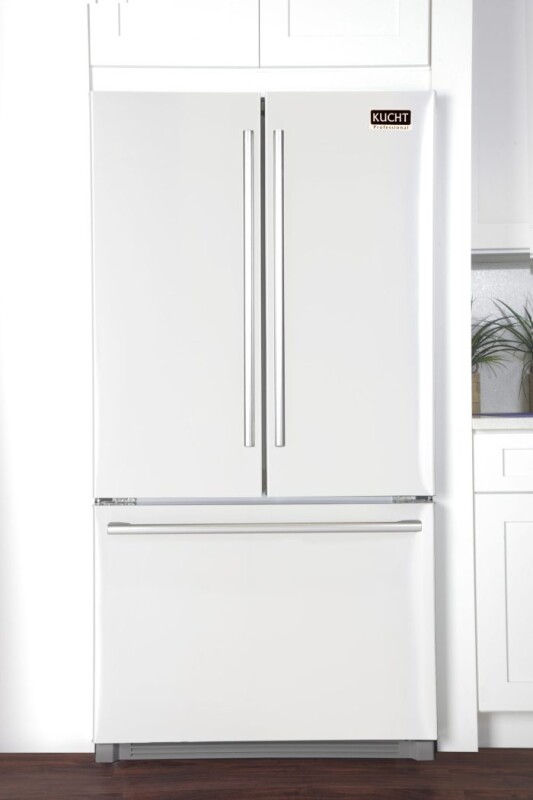 26.1 Cu. Ft. 36-Width Standard Depth French Door Refrigerator with Interior Ice Maker K748FDSW
