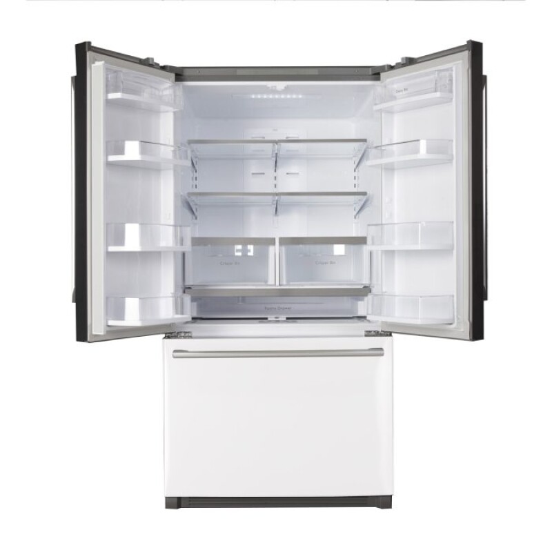 26.1 Cu. Ft. 36-Width Standard Depth French Door Refrigerator with Interior Ice Maker K748FDSW