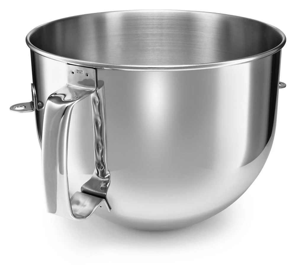 7 Quart Polished Bowl-Lift Stainless Steel Bowl KA7QBOWL