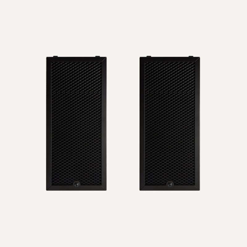 Pair Carbon.Zeo Filter Microtech Regenerable Shelf KACL1058