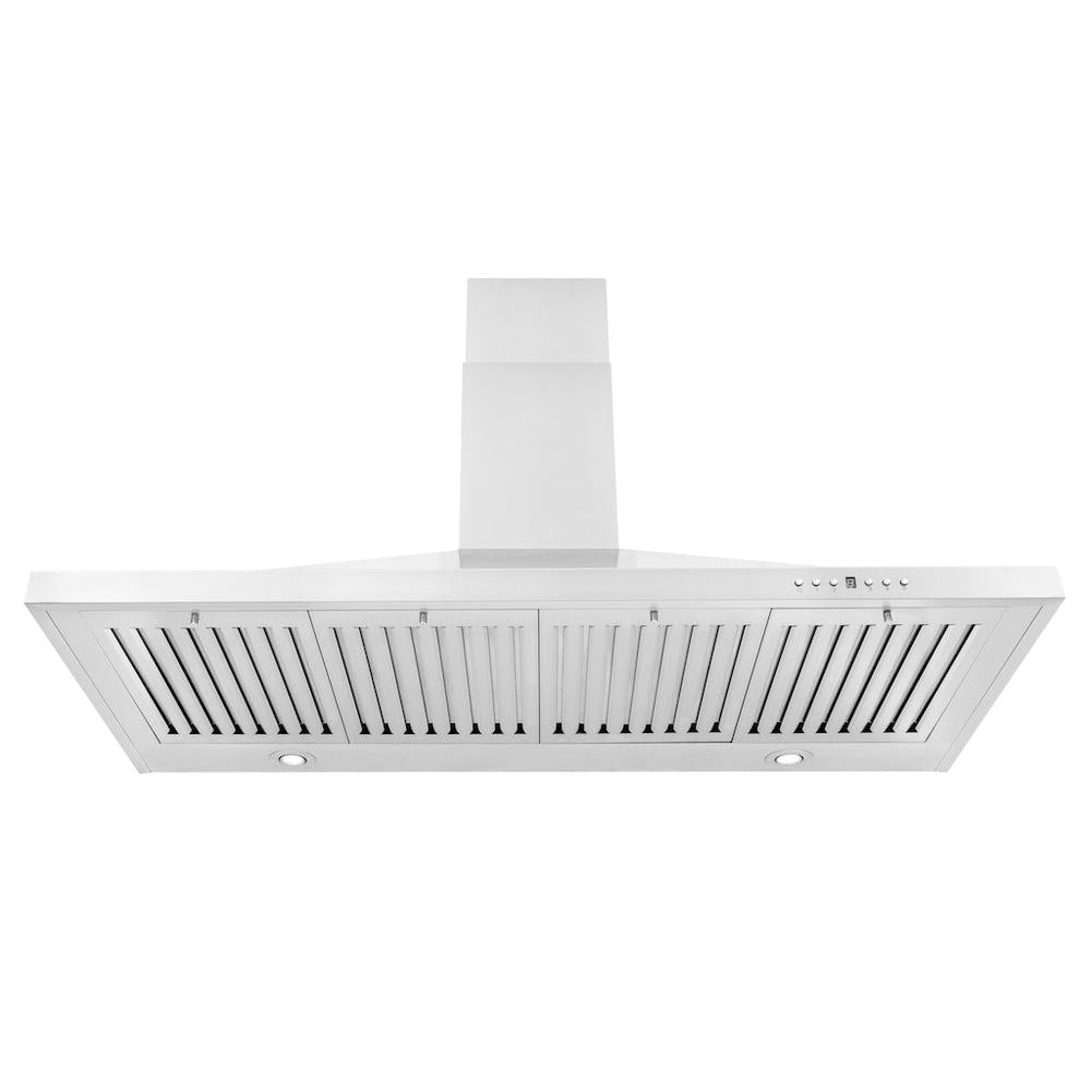 48 In. Convertible Vent Wall Mount Range Hood In Stainless Steel KB48