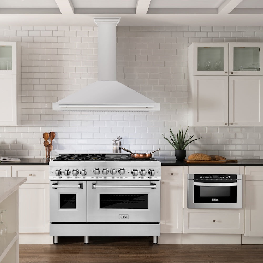 48 In. Convertible Stainless Steel Range Hood With Stainless Steel Handle KB4STX48