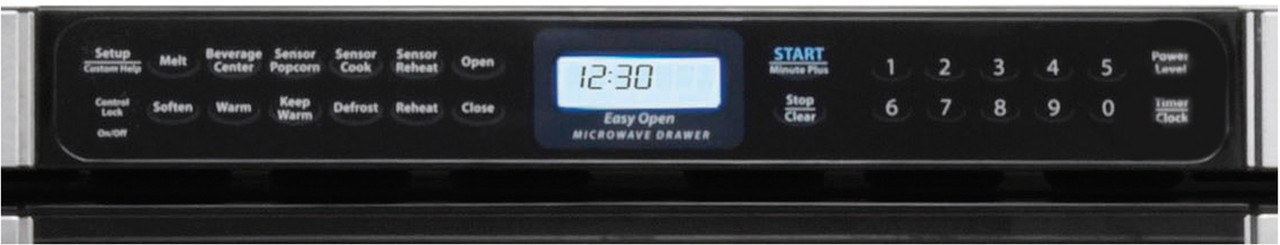 24 In. 1.2 Cu. Ft. 950w Easy Open Stainless Steel Microwave Drawer view 12