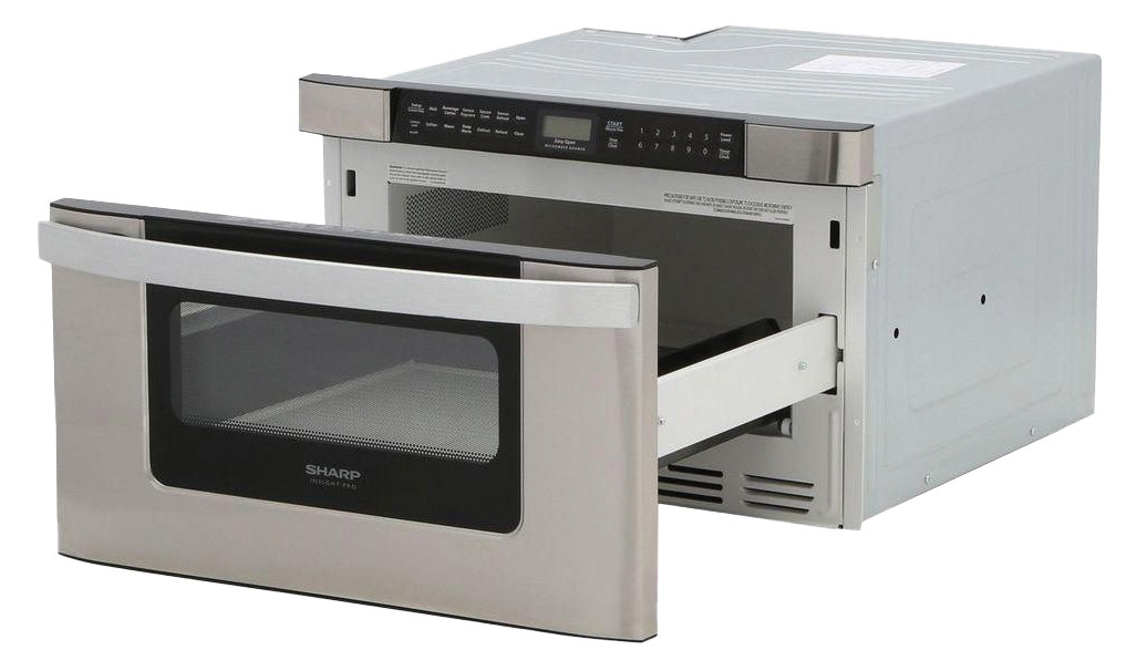 24 In. 1.2 Cu. Ft. 950w Easy Open Stainless Steel Microwave Drawer view 14