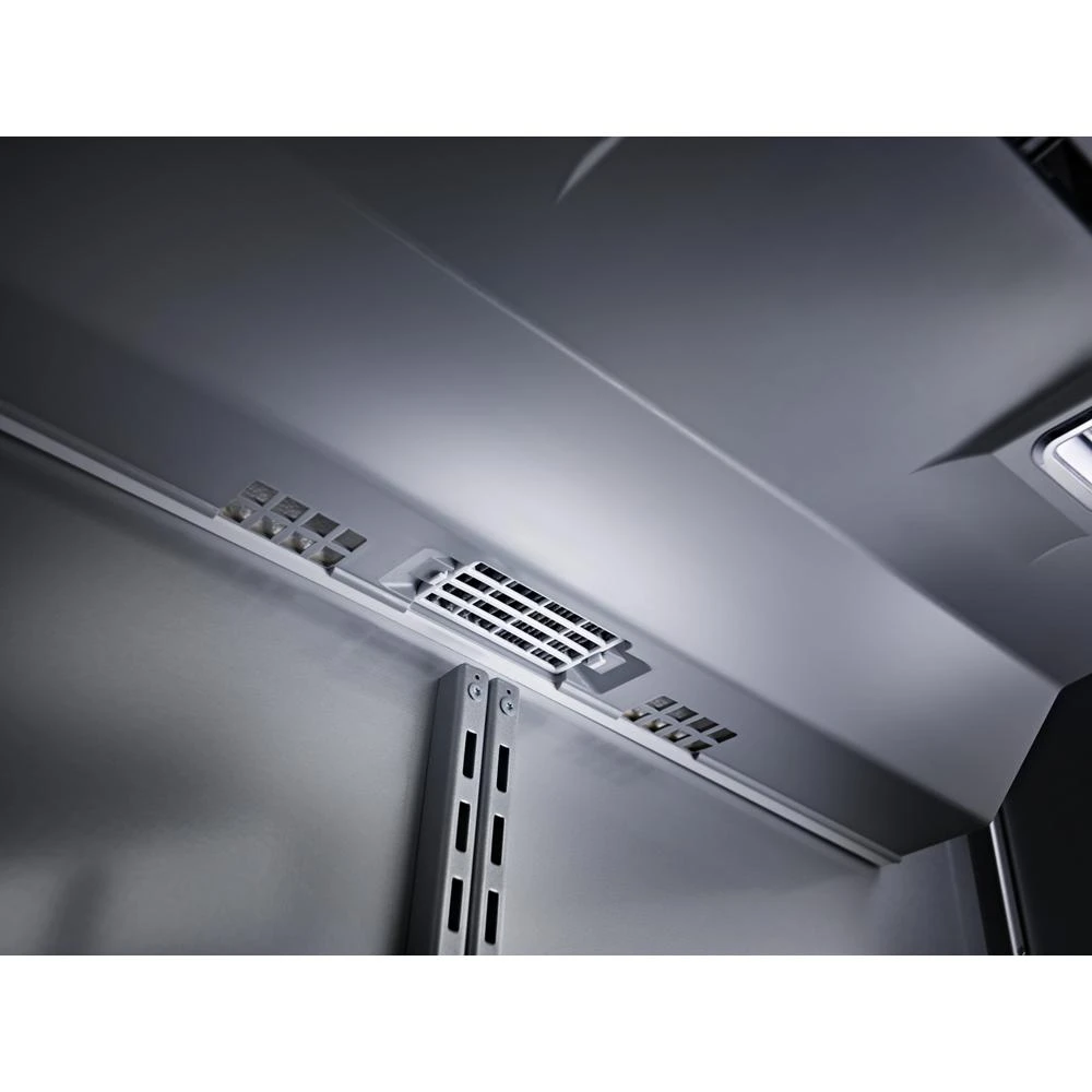 20.9 Cu. Ft. 36" Width Built-In Stainless Bottom Mount Refrigerator with Platinum Interior Design view 5