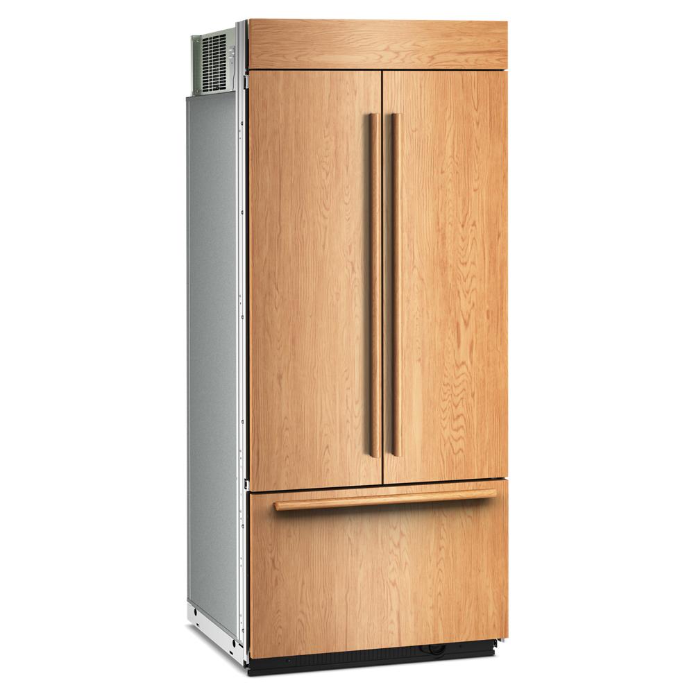 20.8 Cu. Ft. 36" Built-In Panel-Ready French Door Bottom Mount Refrigerator with Platinum Interior KBFN536TPA