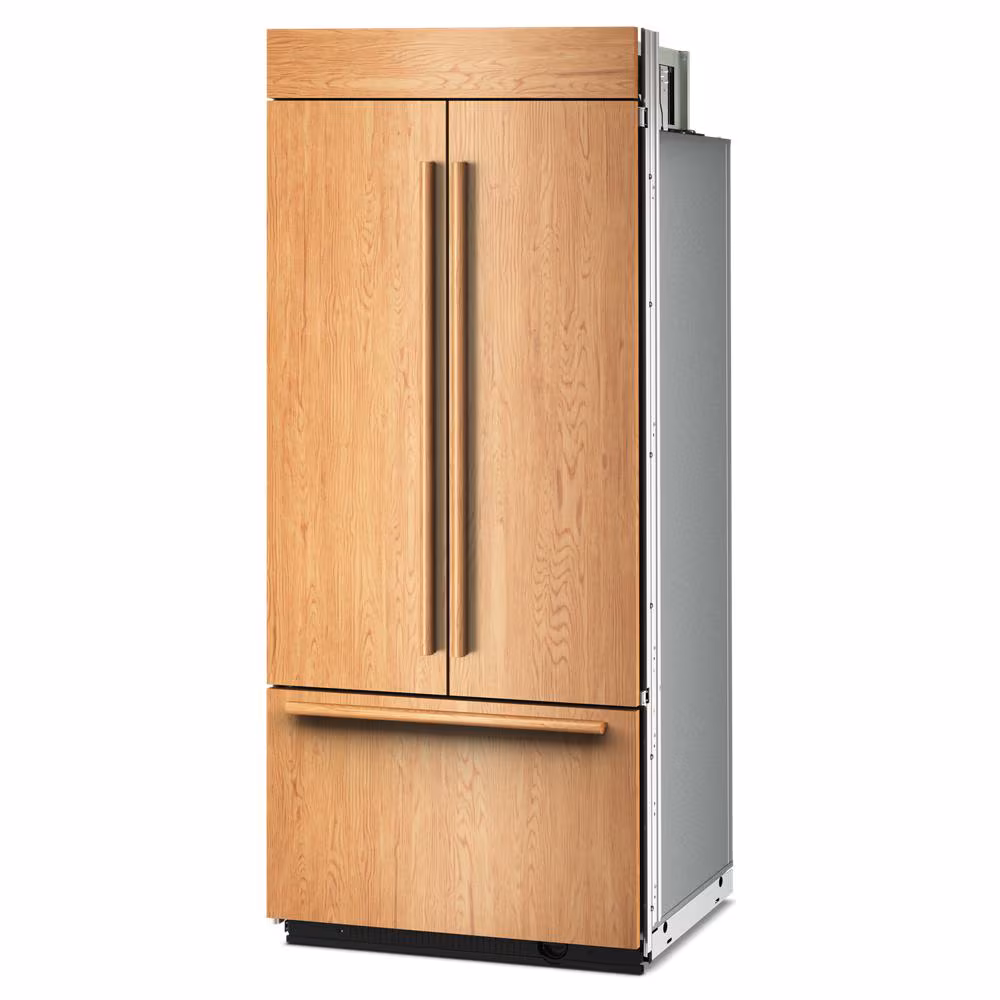 20.8 Cu. Ft. 36" Built-In Panel-Ready French Door Bottom Mount Refrigerator with Platinum Interior KBFN536TPA