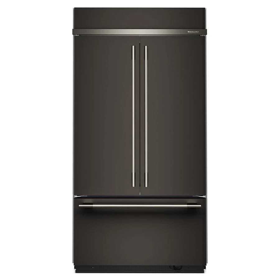 24.2 Cu. Ft. 42" Built-in French Door Bottom Mount Refrigerator With Platinum Interior KBFN542SBE