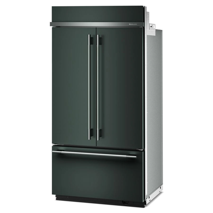 24.2 Cu. Ft. 42" Built-in French Door Bottom Mount Refrigerator With Platinum Interior KBFN542SJP