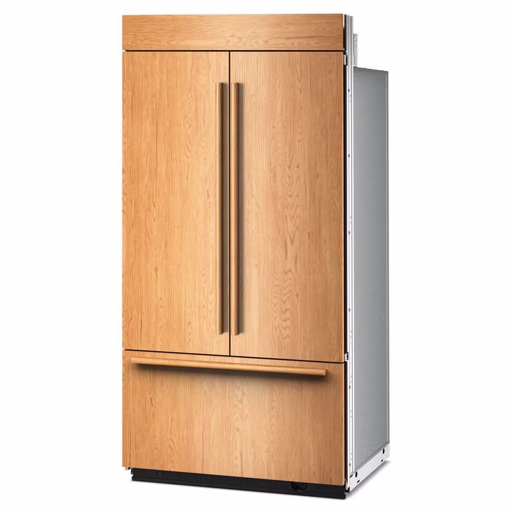 24.2 Cu. Ft. 42" Built-In Panel-Ready French Door Bottom Mount Refrigerator with Platinum Interior KBFN542TPA