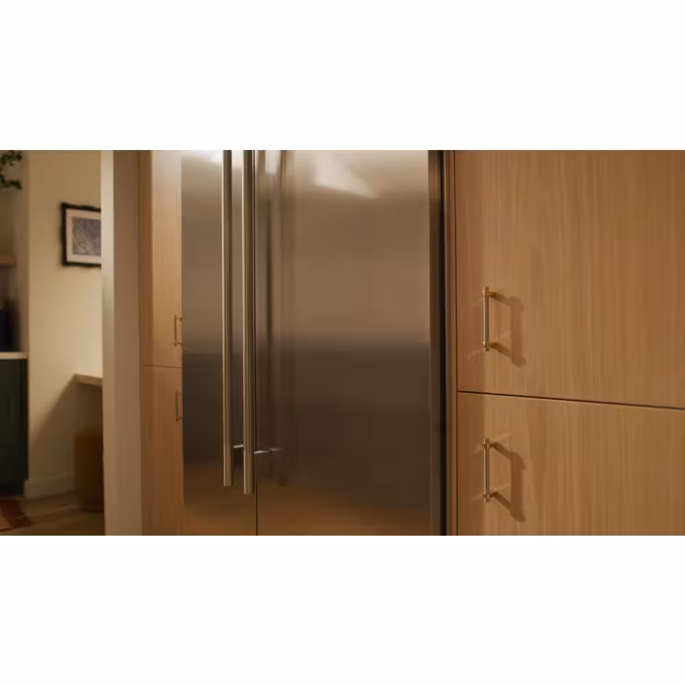 24.2 Cu. Ft. 42" Built-In Panel-Ready French Door Bottom Mount Refrigerator with Platinum Interior KBFN542TPA