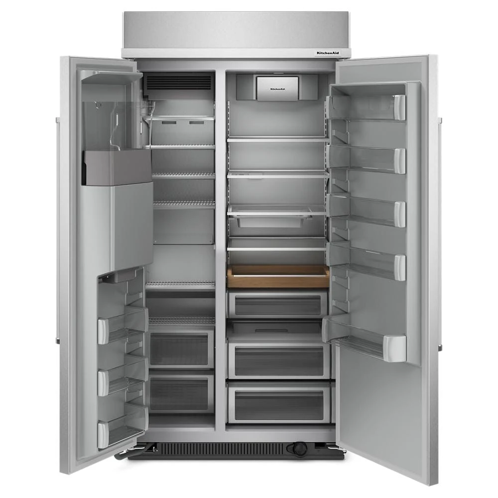 25.1 Cu. Ft. 42" Built-In Side-by-Side Refrigerator with Ice and Water Dispenser view 2