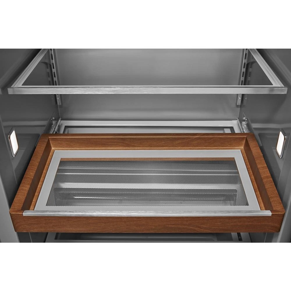 25.1 Cu. Ft. 42" Built-In Side-by-Side Refrigerator with Ice and Water Dispenser KBSD702MSS