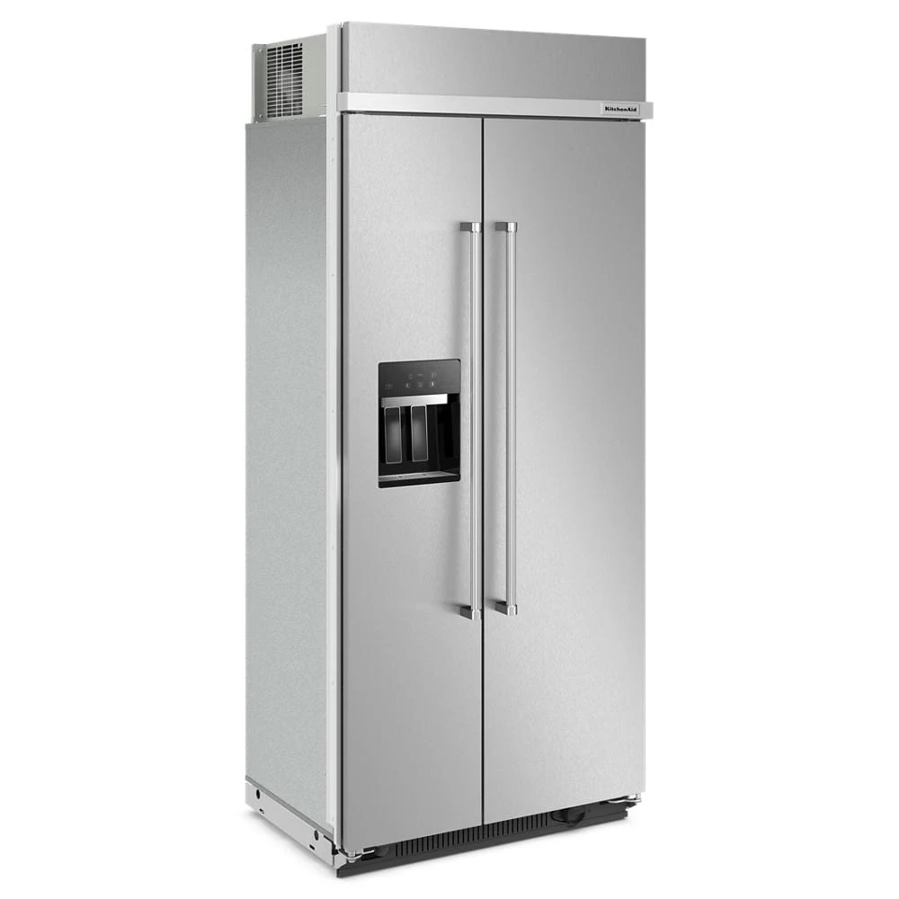 20.8 Cu. Ft. 36" Built-In Side-by-Side Refrigerator with Ice and Water Dispenser KBSD706MPS, product image 29 of 56