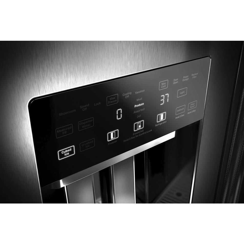 20.8 Cu. Ft. 36" Built-In Side-by-Side Refrigerator with Ice and Water Dispenser KBSD706MPS, product image 33 of 56
