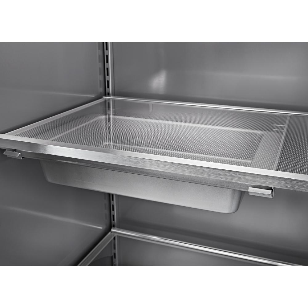 29.4 Cu. Ft. 48" Built-In Side-by-Side Refrigerator with Ice and Water Dispenser KBSD708MBS