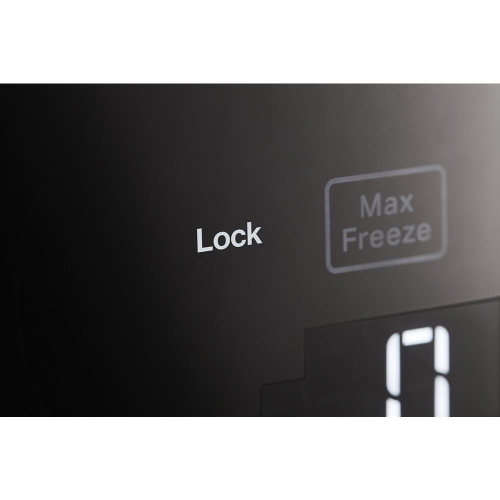 29.4 Cu. Ft. 48" Built-In Side-by-Side Refrigerator with Ice and Water Dispenser KBSD708MBS