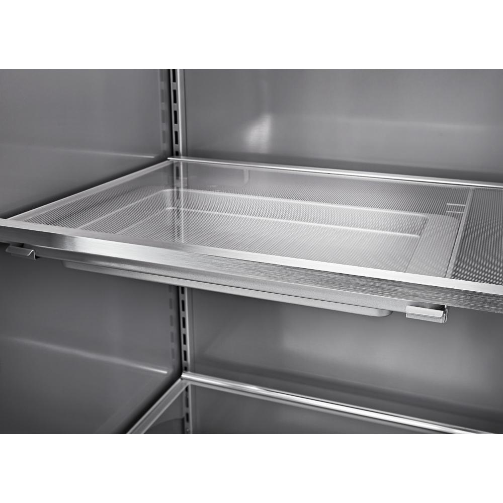 29.4 Cu. Ft. 48" Built-In Side-by-Side Refrigerator with Ice and Water Dispenser KBSD708MBS