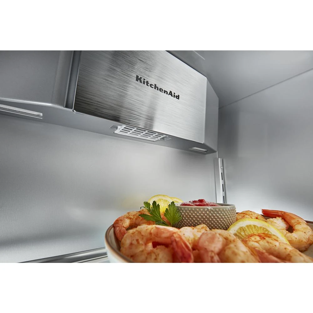 29.4 Cu. Ft. 48" Built-In Side-by-Side Refrigerator with Ice and Water Dispenser with PrintShield Finish view 8