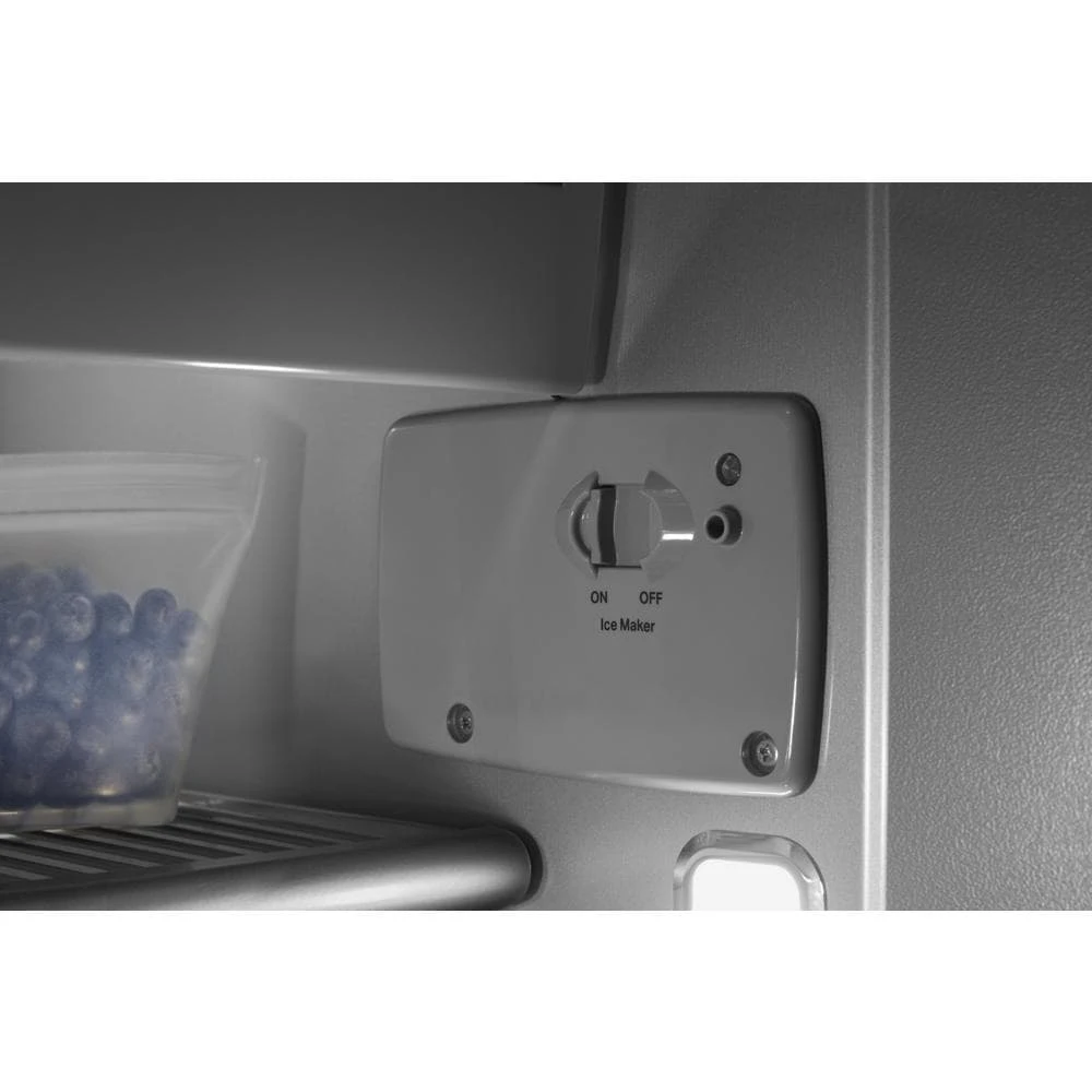 29.4 Cu. Ft. 48" Built-In Side-by-Side Refrigerator with Ice and Water Dispenser with PrintShield Finish view 4