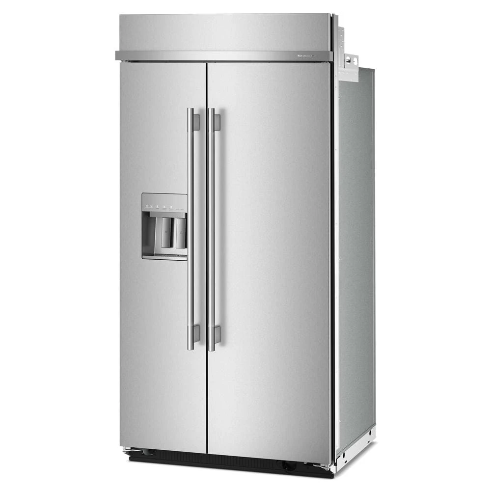 25.1 Cu. Ft. 42" Built-In Side-by-Side Refrigerator features Exterior Water and Ice Dispenser with Measured Fill view 5