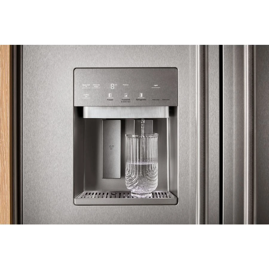 25.1 Cu. Ft. 42" Built-in Side-by-side Refrigerator Features Exterior Water And Ice Dispenser With Measured Fill KBSD742SPS