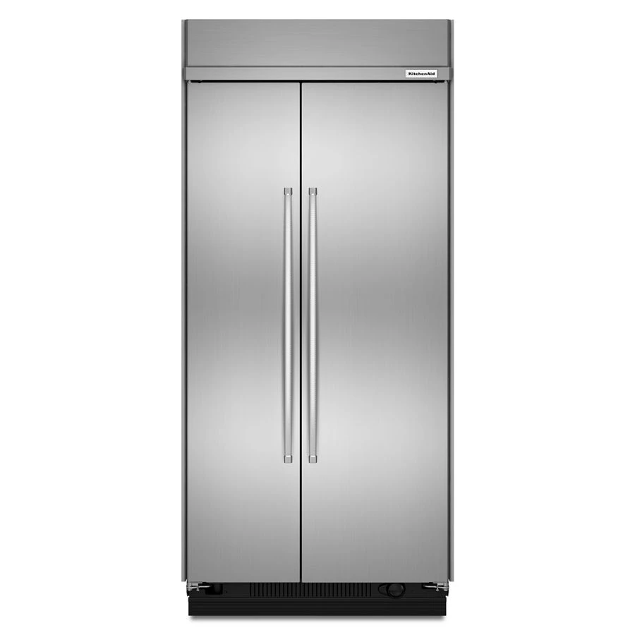 25.5 cu. ft 42-Inch Width Built-In Side by Side Refrigerator with PrintShield Finish KBSN602ESS