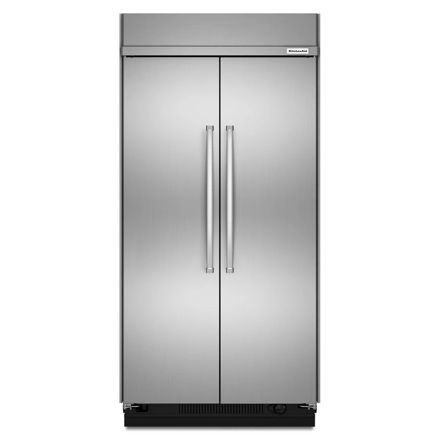 30.0 cu. ft 48-Inch Width Built-In Side by Side Refrigerator with PrintShield Finish KBSN608ESS